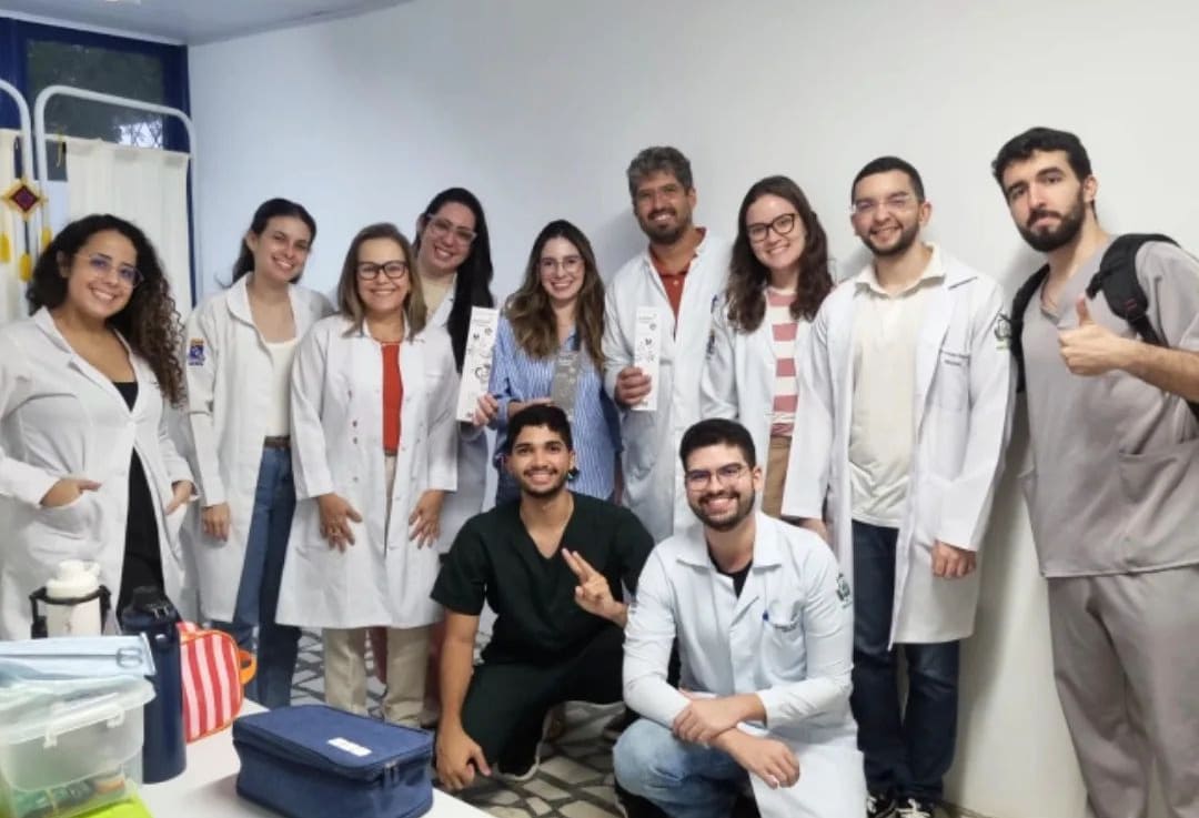 Parte do estágio no ambulatório da Faculdade de Medicina da UERN